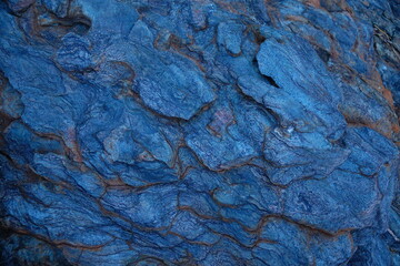 Abstract, blue background. Rock texture. 
