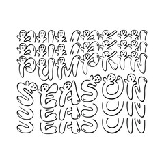 It’s Pumpkin Season, B*tches – Funny Halloween Design, pumpkin season, basic fall, funny halloween, sarcastic svg, pumpkin spice