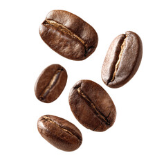 Obraz premium Roasted coffee beans scattered