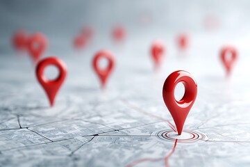 plan with many vermilion dots city plan presents courses aims nav tech course plotting principle progress in shipping coordination emerging placement pin orientation outlook
