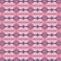 Seamless diamond-shaped abstract pattern in pink and purple tones. Modern fluid texture for textiles, fashion backgrounds, and interior design projects.