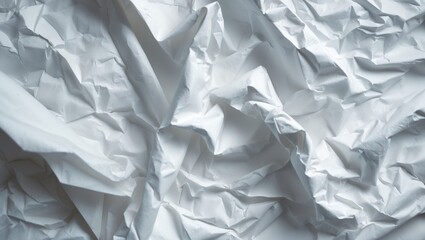 Obraz premium Wrinkled paper with a crumpled texture.