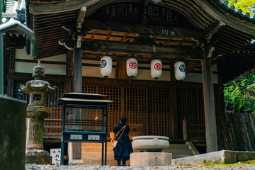 shikoku, JAPAN - may 2 2025 Temple 64, Maegamiji in the Shikoku Pilgrimage
