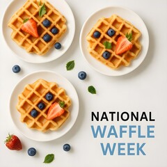 Golden Waffle Delights for the Whole Week