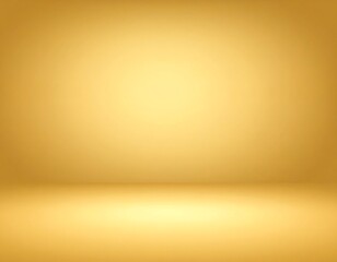 Elegant gold studio background for product photography and virtual showcase projects