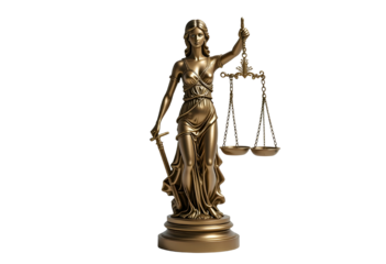  Marble Statue Lady Justice – PNG Isolated Law and Justice Symbol