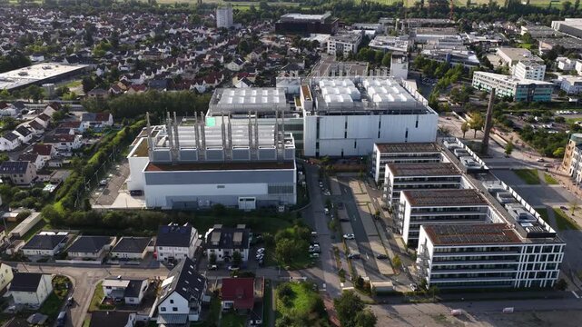 FRA21 Data Center Campus in Raunheim, Germany, near Frankfurt, B2B data infrastructure, sustainability, efficiency.