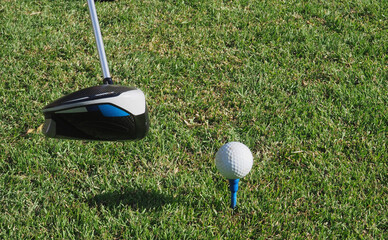 club and ball golf