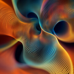 A helix abstract background --HD 8K wallpaper Stock Photographic Image