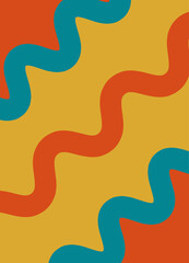 Fototapeta premium Abstract Lines Backgroud Pop