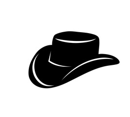 black cowboy hat