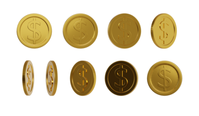 Coin turn around set