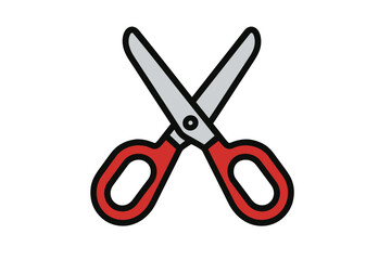 Vector Illustration of Scissors