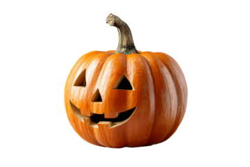 Classic pumpkin lantern display