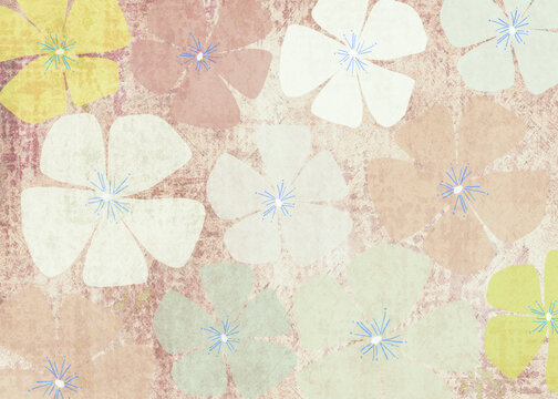 Flower background illustration