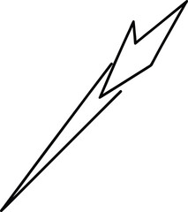 vector illustration of a feather