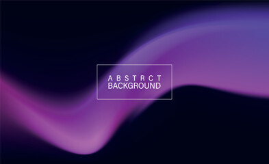 Vibrant Purple Abstract Background: Dynamic Flow Design vector
