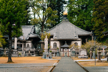 Fototapeta premium shikoku, JAPAN - may 2 2025 No.42 Butsumokuji Temple, in the Shikoku Pilgrimage