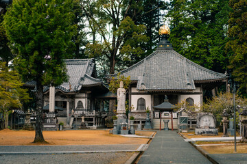shikoku, JAPAN - may 2 2025 No.42 Butsumokuji Temple, in the Shikoku Pilgrimage
