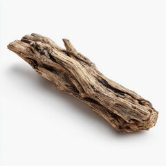 Fototapeta premium A weathered, light brown driftwood branch