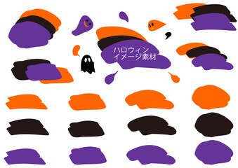 ハロウィンイメージ素材セット