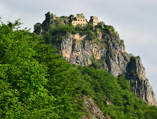 Located in Trabzon, Turkey, the Kustul Monastery was built in 752.
