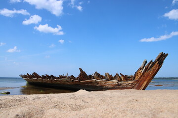 boat on the beach