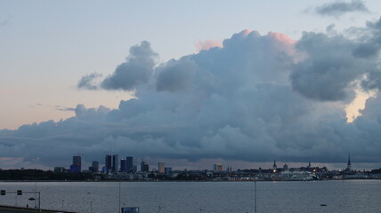 smoke from the chimney