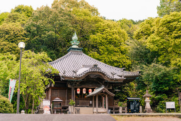 Fototapeta premium shikoku, JAPAN - may 2 2025 Temple 64, Maegamiji in the Shikoku Pilgrimage