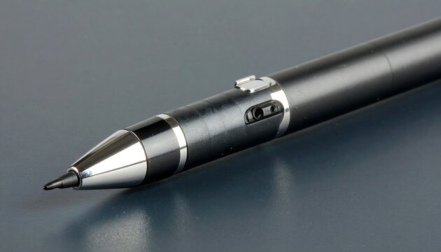 Close-up of a modern mechanical pencil - Powered by Adobe