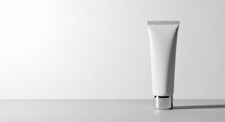 Empty Tube with Copy Space for Branding