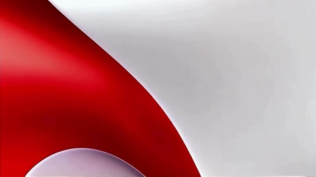 red and white background