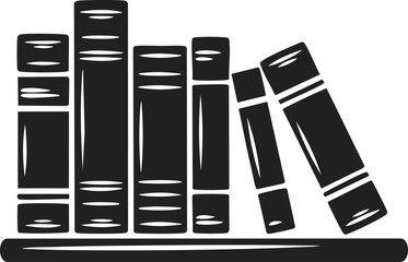 Bookshelf, stacked books, literature display, reading decor, educational storage, book collection