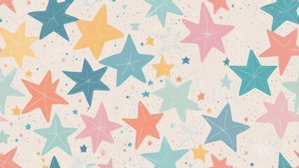 seamless star pattern