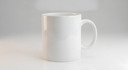 Obraz premium Classic Mug Mockup for Logo Display