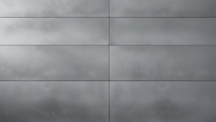 A concrete wall with horizontal lines and a smooth, gray surface.