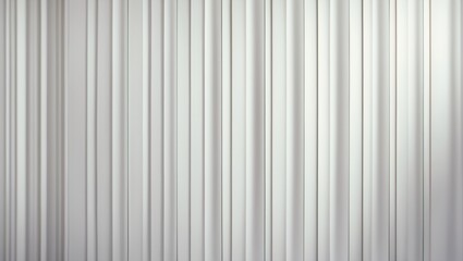 Obraz premium Vertical metallic panels with a sleek and modern design. Industrial and contemporary aesthetics. Wall covering or facade material.