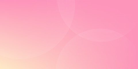 Minimalist banner background, pastel, pink, and yellow color gradation. Dynamic shape composition.vector modern eps10