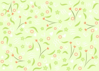seamless floral background