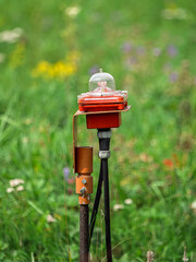 Lamp of landing lights of a helipad