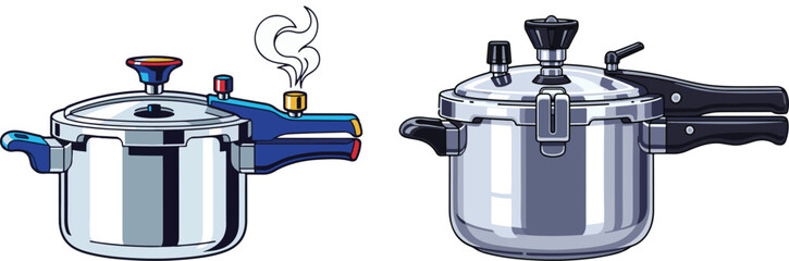 Black and white illustration of a woman washing dishes in a kitchen sink