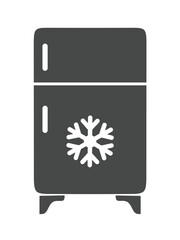 refrigerator icon vector with trendy design