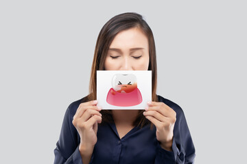 Bleeding gums awareness &ndash; dental health matters.