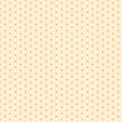 Vector art of golden geometric pattern on a light yellow background isolated on transparent background