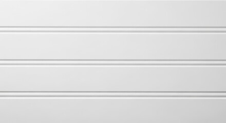 Close-up of painted white beadboard, even lighting and seamless tileable design for backgrounds