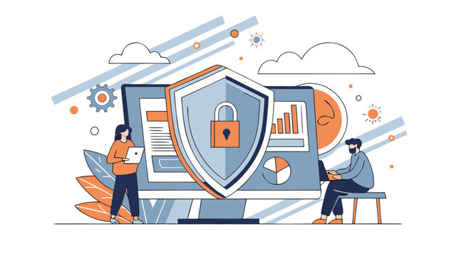 Digital security protection for modern business operations and data privacy assurance