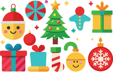 Modern Cute Christmas Icon Pack