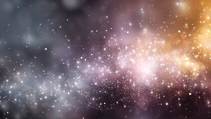 Obraz premium A swirling tapestry of cosmic dust and light