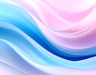 Abstract Pastel Wave Background. (1)