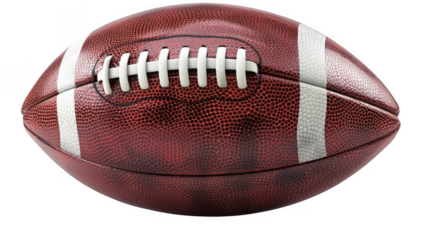 American football rugby ball sport PNG transparent background, isolated graphic resource cutout